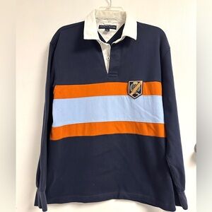Tommy Hilfiger Rugby Shirt | Crest Logo | Cotton